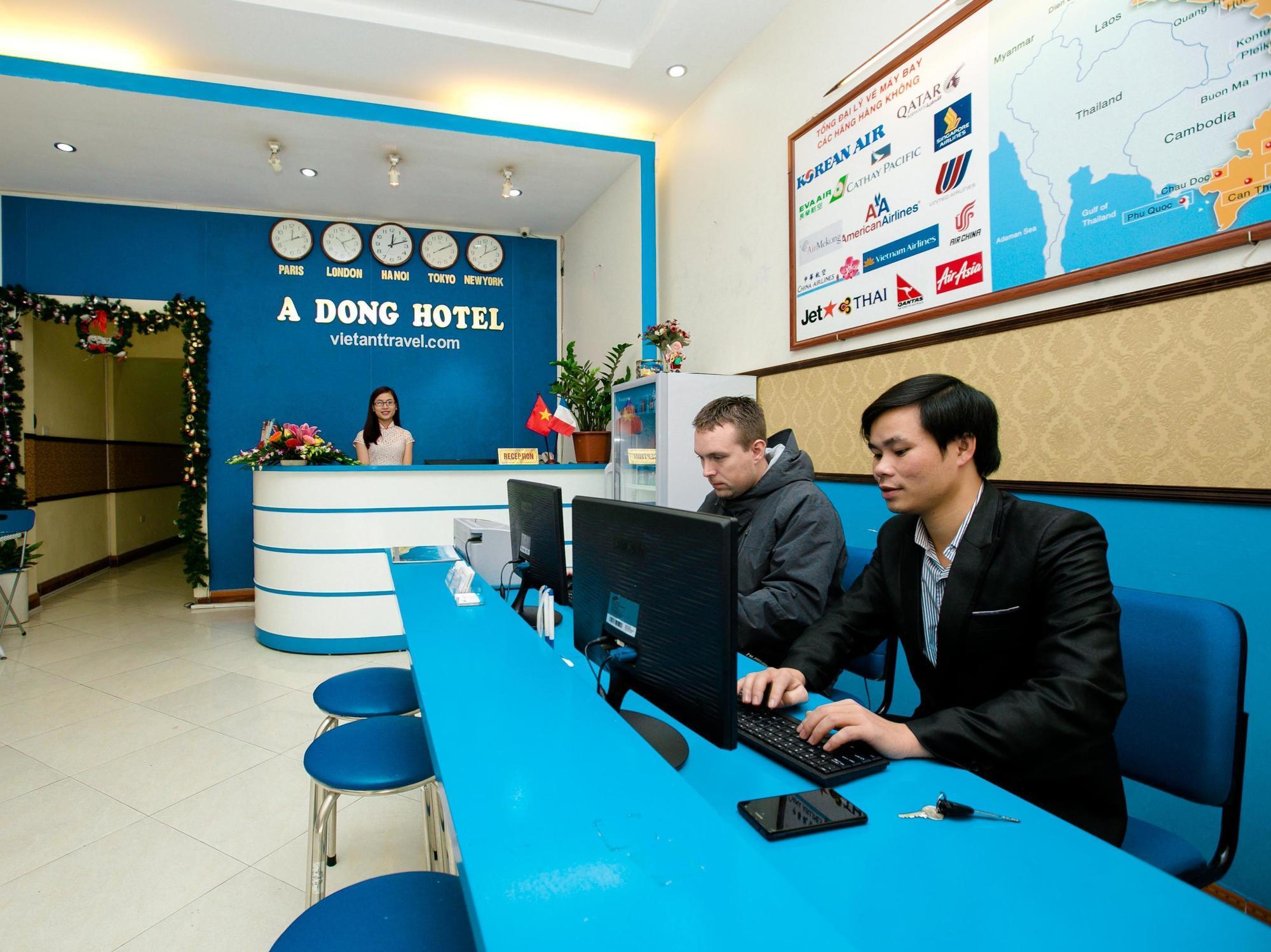 Oyo 376 A Dong Hotel Ханой Экстерьер фото