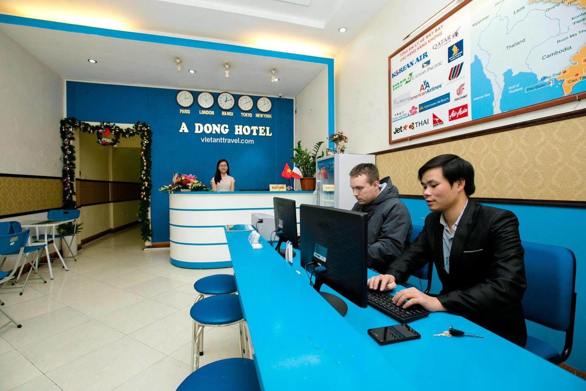 Oyo 376 A Dong Hotel Ханой Экстерьер фото